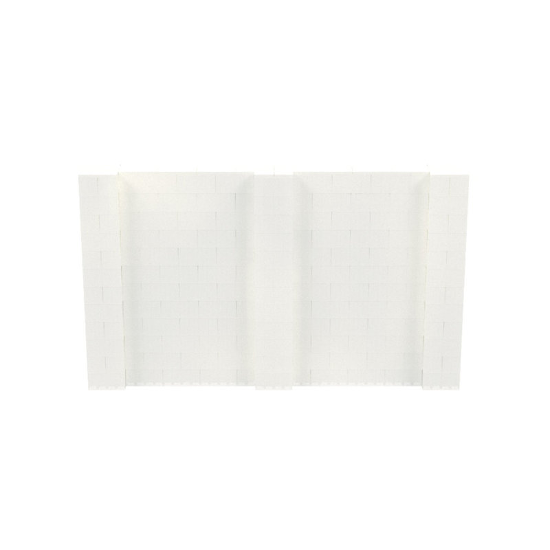 Cloison 1 panneau autoportante, Translucide, H 72 po x l 120 po x P 12 po