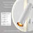 White LED Wall Sconce with Adjustable Spotlight-1256043695
