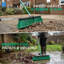 18" Heavy Duty Outdoor Yard Broom and Metal Handle
