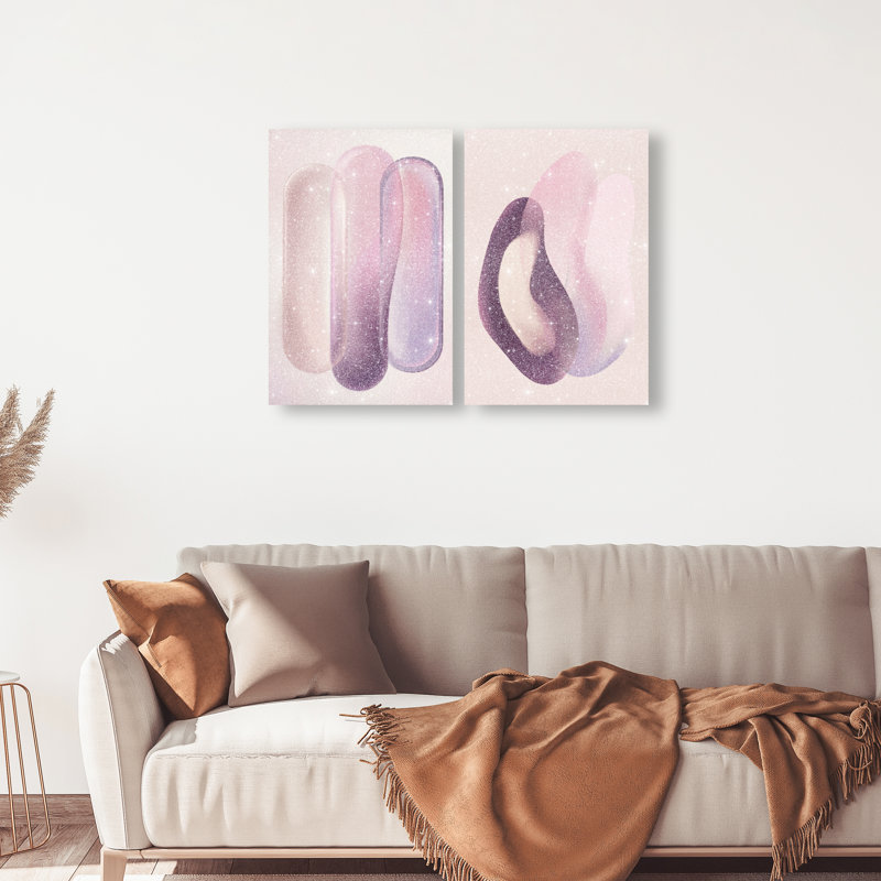 Berry Love Set Set by Oliver Gal, 48"H x 32"W, Gallery Wrapped