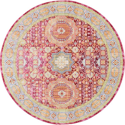 Maggie Oriental Polyester Rug
