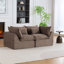 Canapé modulaire surdimensionné de 74,8 po de large avec canapé modulaire True Relax Comfy et sièges larges et profonds-2135593220-2135593227