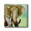 Painterly Elephant - reproduction d'art sur toile tendue-86730578
