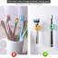 Porte-rasoir pour crochets de douche - Crochet mural auto-adhésif 5 pièces pour brosse à dents suspendue, support de prise utilitaire imperméable et fonctionnel pour salle de bain cuisine salon bureau, noir