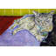 « cat martini », reproduction d’art sur toile tendue-22200863