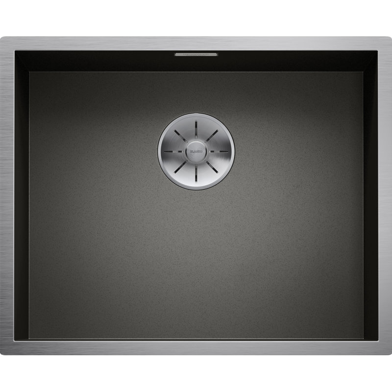 Zerox Single Bowl Flush Mount Kitchen Sink, 440mm x 175mm