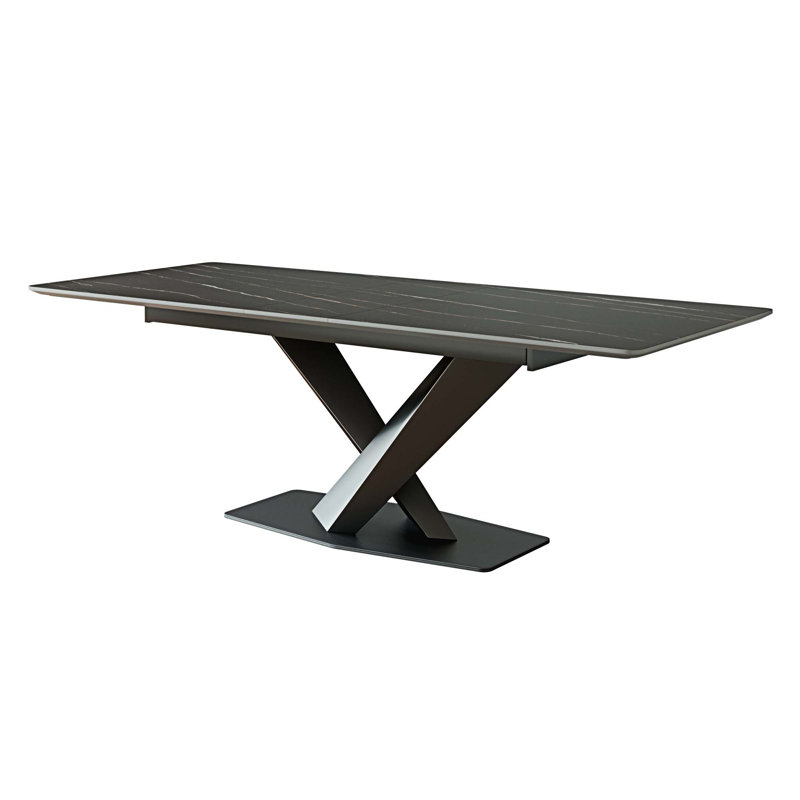 Rectangular Dining Table, 29.52" H x 55" L x 31.49" W