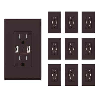 Prise inviolable avec port USB