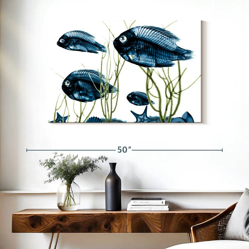 Aquatic Home II, 26" H x 39" W
