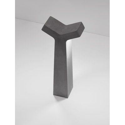 Grey Integrated LED Concrete Bollard Light
