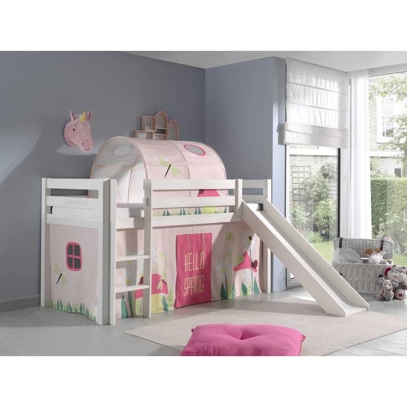 Escalera Loft Bed, 90 x 200 cm, Standard, White