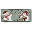 Frosty x 2, toile encadrée-1926237458