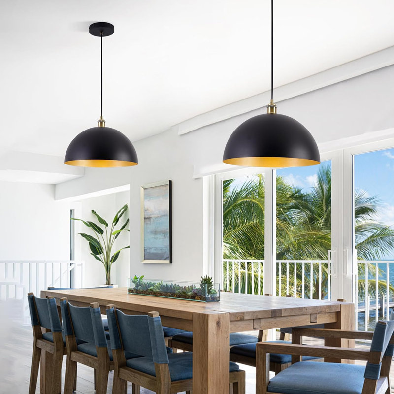 Ensemble de 2 luminaires suspendus Modern Modern