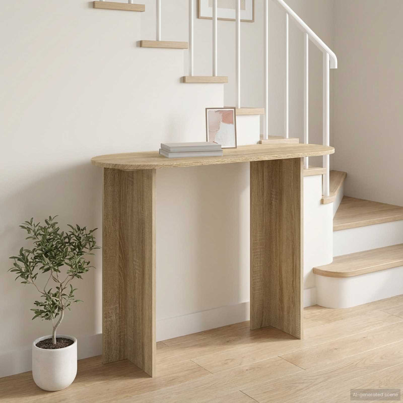 100cm Console Table, Sonoma Oak