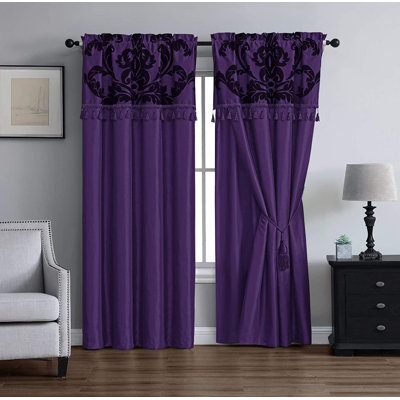 Royale Room Darkening Curtain Pair