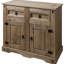 Alexandrea Wide Pine Solid Wood Sideboard-124324256