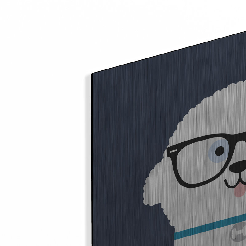 «Bow Wow Bichon Frise» par Todd Art, H 24 po x l 24 po