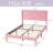 Upholstered Platform Bed Frame-41592281-41592261