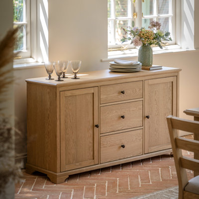 1400cm Solid Wood Sideboard