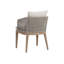 Capri Outdoor Teak Dining Armchair-1888414606
