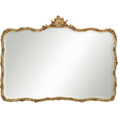 The Cromwell Flat Beveled Wall Mirror
