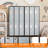 35.5 Inch Wide Metal Large Employee Locker with 6 Compartments-89222689
