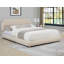 Grand lit plateforme tapissier Belén -1149639893