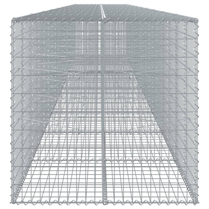 Grande jardinière pliante Gabion, H 39,4 po x l 39,4 po x P 39,4 po