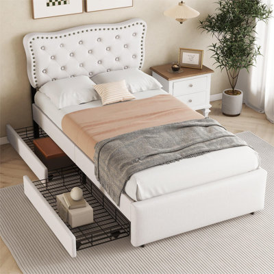 Caroyln Upholstered Storage Bed