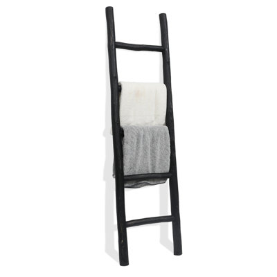 Fully Assembled 57" Wooden Blanket Ladder