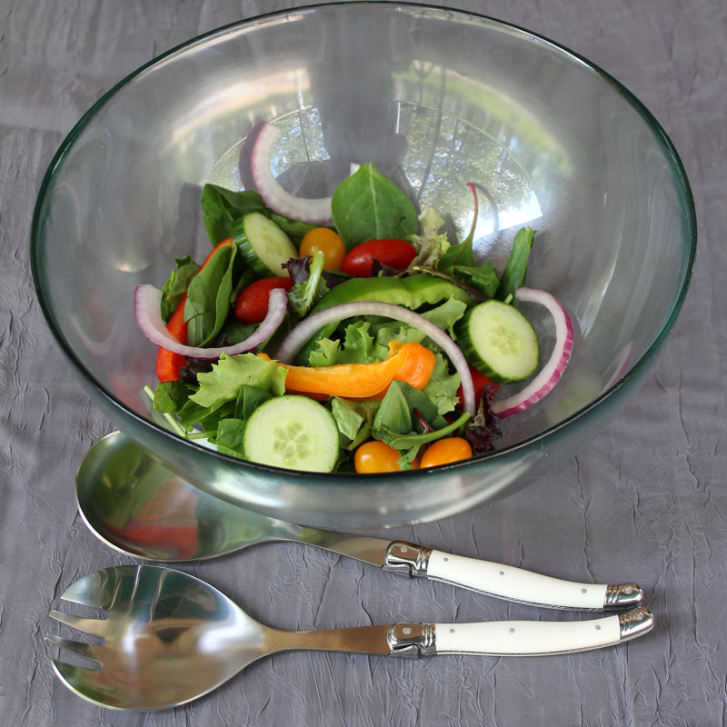 Ensemble de 2 assiettes à salade Hixon Laguiole