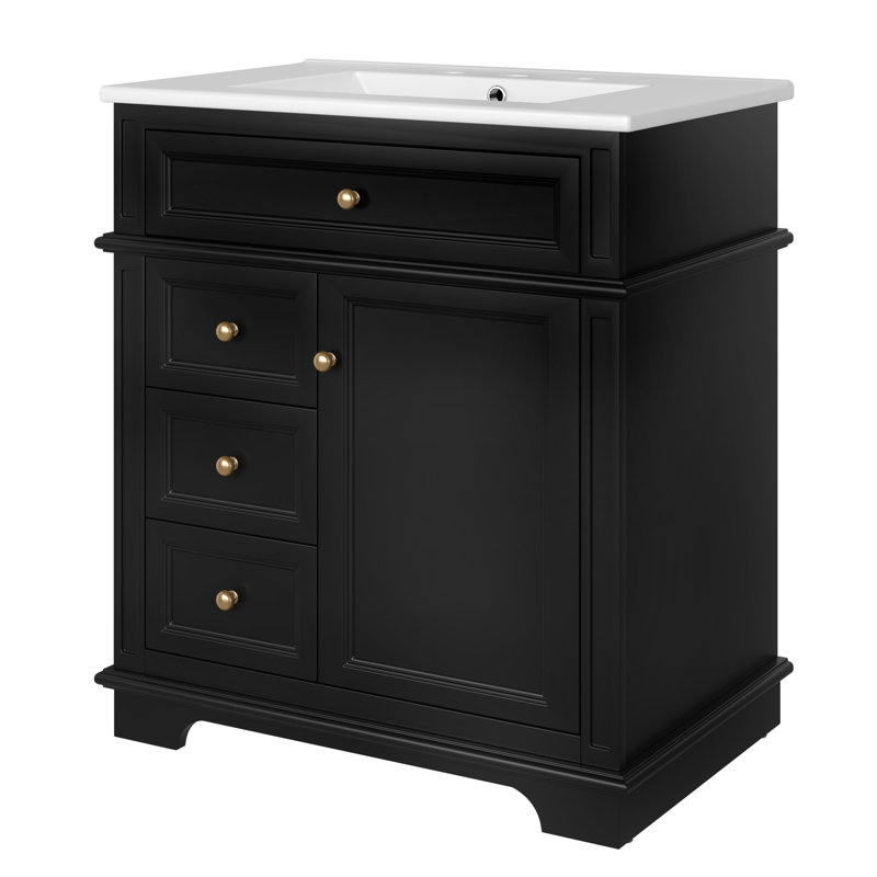 Bathroom Vanity, Black