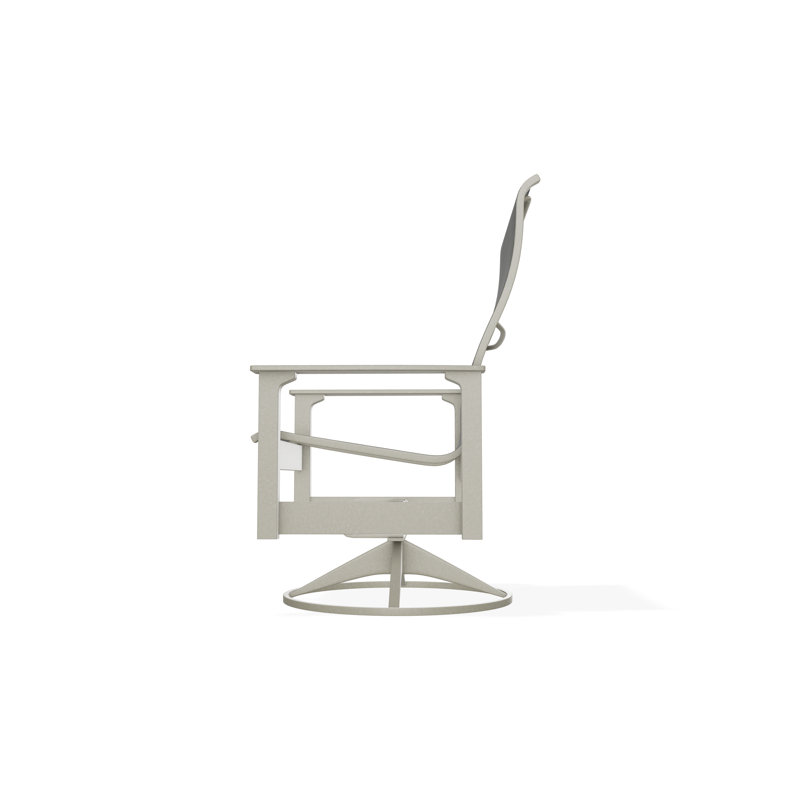 Leeward Sling Marine Grade Polymer Swivel Rocker, Deacon, Storm