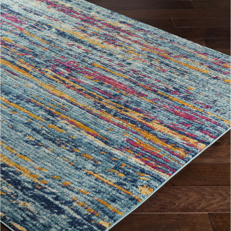 Hillsby Abstract Indoor Rug, Runner 2'7" x 7'3"