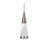6 - Light Brushed Nickel Cluster Pendant