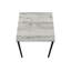 Ensemble de table, ensemble de 3 pièces, café, bout, métal noir, stratifié gris, contemporain, moderne-388037956