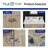 Ronnie 48" Single Vanity With White Carrara Quartz Top, Pre Assembled
