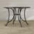 Algrid Round Metal Outdoor Dining Table With Umbrella Hole , in. W in. D-237825986