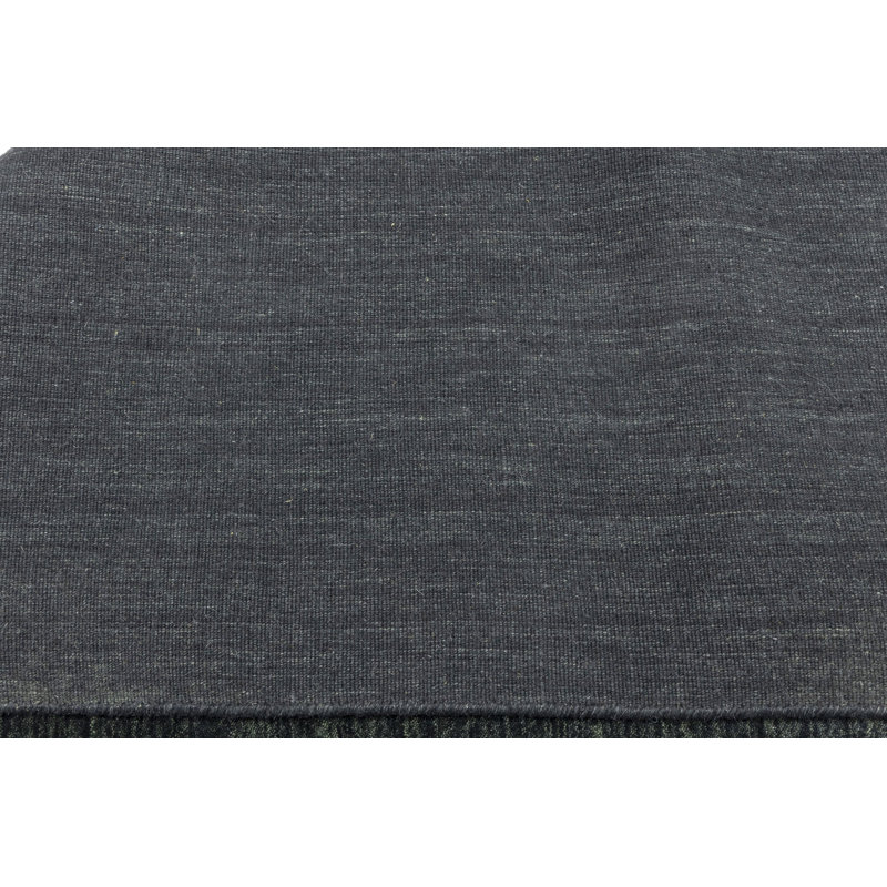 Greilickville Hand Loomed Gabbeh Rug, 100% Wool, Solid Color, Fade & Stain Resistant, Durable, All Sizes, India-Made.