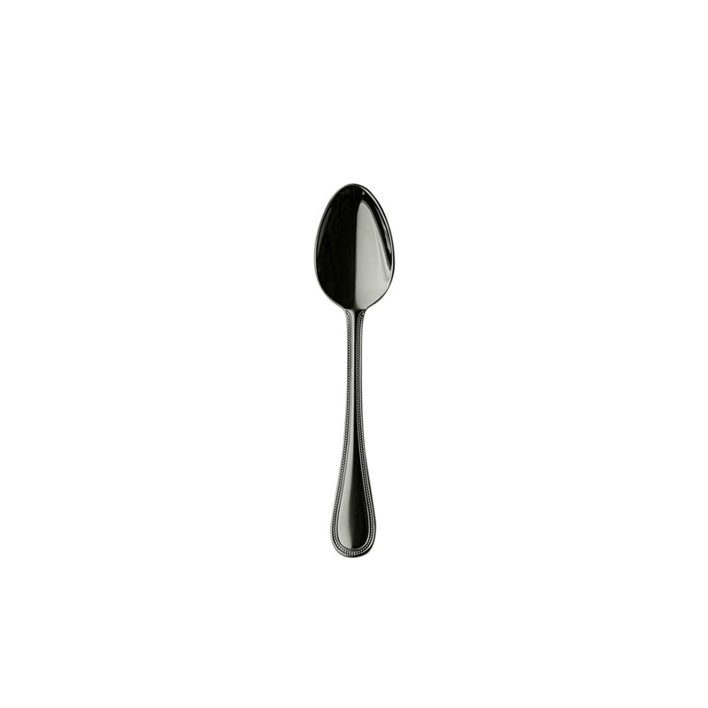 Perla 5 - Piece Stainless Steel Flatware Set - Service for 1, Black Gold
