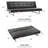 G116-S Sofa Bed , BLACK