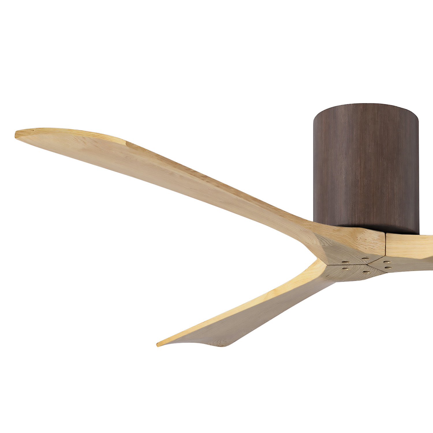Olivier Ceiling Fan, Walnut, Light Maple Tone, 60"