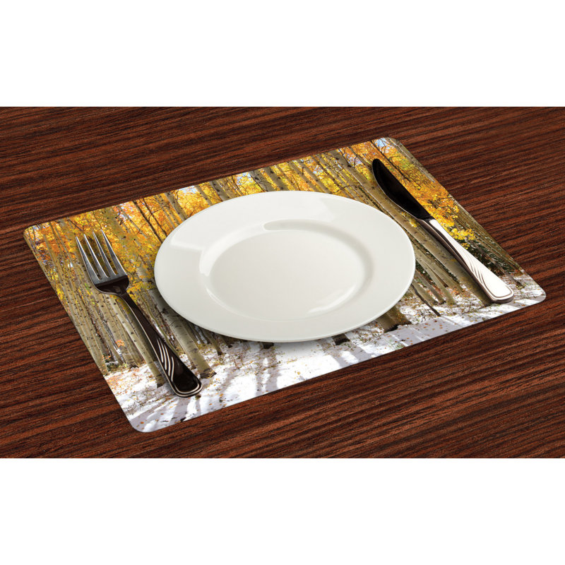Polyester Animals/Nature Rectangle Placemat