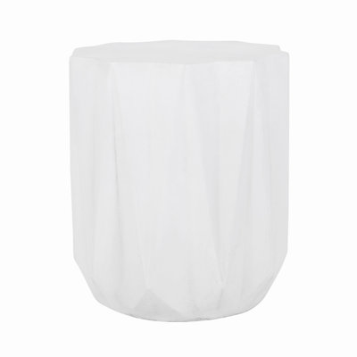 Table d'appoint d'extérieur en béton léger