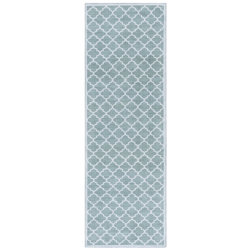 Tapis géométrique Alesya, Tapis de couloir 2 pi 6 po x 8 pi