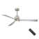 Chandrika 52" 3 - Blade LED Modern Indoor Standard Ceiling Fan with Light and Remote Control