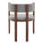 Wooden Dining Chair with Protective Pad Suitable for Kitchen or Dining Room(Set of 2)-43598180