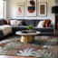 Tapis floral d'intérieur pour l'extérieur-130810036-130810041