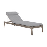 Ibiza Outdoor Teak Chaise Lounge