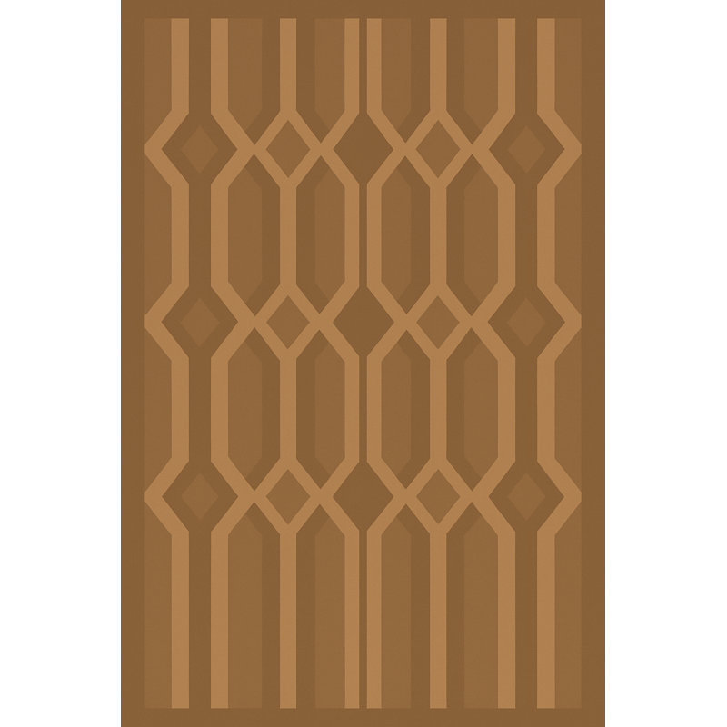 Sumirta Modern Metallic Sheen Area Rug - Low Pile Luxury Weaving - Jute Backing - Chic Geometric Honey Comb inspired Design Rugs, Mocha, 
